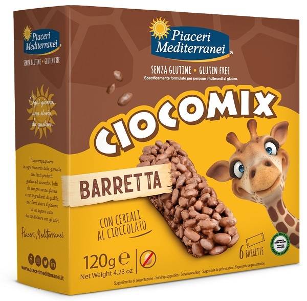 Piaceri Mediterranei Ciocomix Barretta 6x20 g