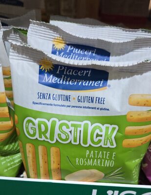 Piaceri mediterranei gristick patate e rosmarino 60 g