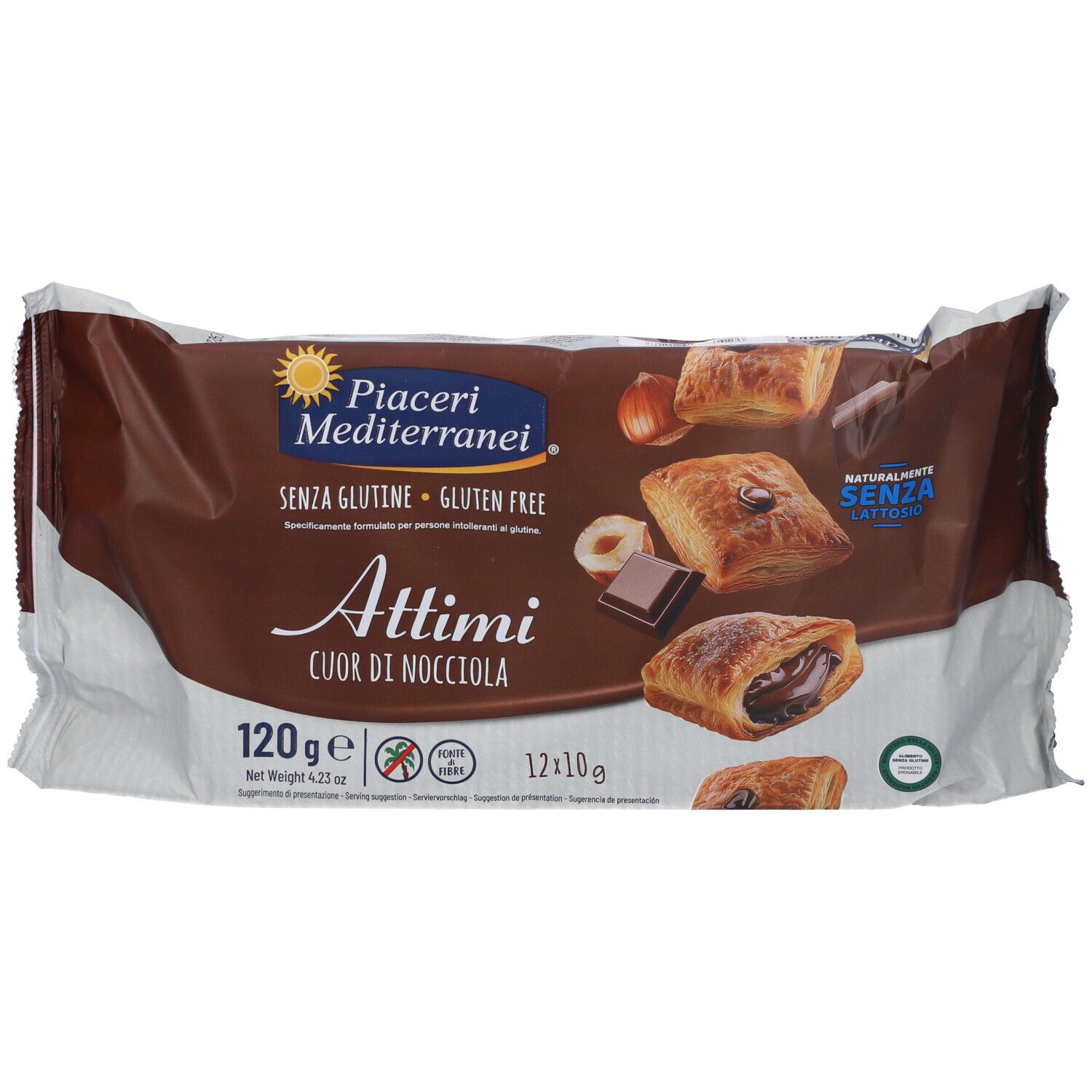 Piaceri Mediterranei Attimi Cuor Di Nocciola Senza Glutine 120 Grammi — confronto prezzi