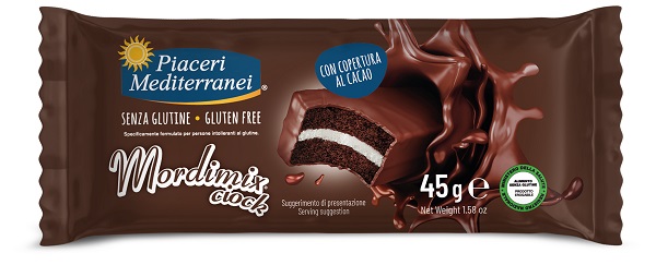 Piaceri Mediterranei Mordimix cioccolato 45 g - snack senza glutine ricoperto di cioccolato — confronto prezzi