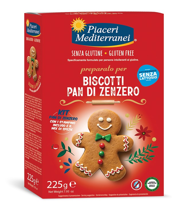 Piaceri Medit Preparato Biscotti Pan Di Zenzero 225 g Altro