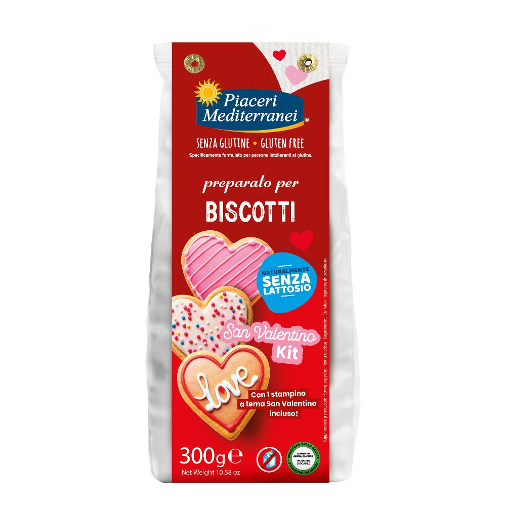 Piaceri Mediterranei Preparato Biscotti San Valentino 300 g Altro