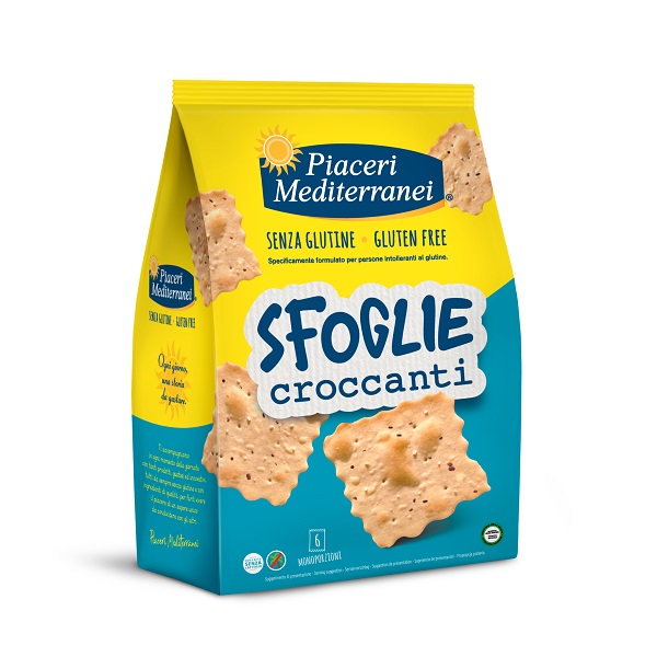 PIACERI MEDITERRANEI SFOGLIE CROCCANTI 6 MONOPORZIONI 30 G SENZA GLUTINE SENZA LATTOSIO — confronto prezzi
