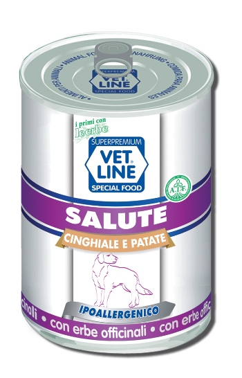 Vet line salute cinghiale/patate 400 g