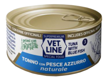 VET LINE GATTO TONNO+PESCE 70G