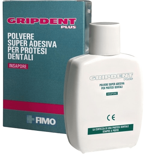 Fimo Gripdent Plus Polvere Super Adesiva Per Protesi Dentali, 40g — confronto prezzi