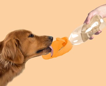 Leaf dispenser acqua da viaggio in silicone arancione chiaro — confronto prezzi