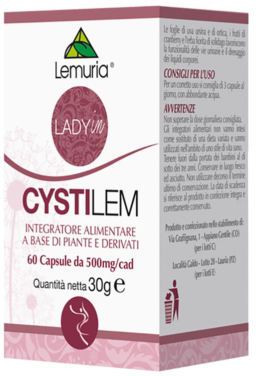 Lemuria Cystilem Capsule 60 pz — confronto prezzi