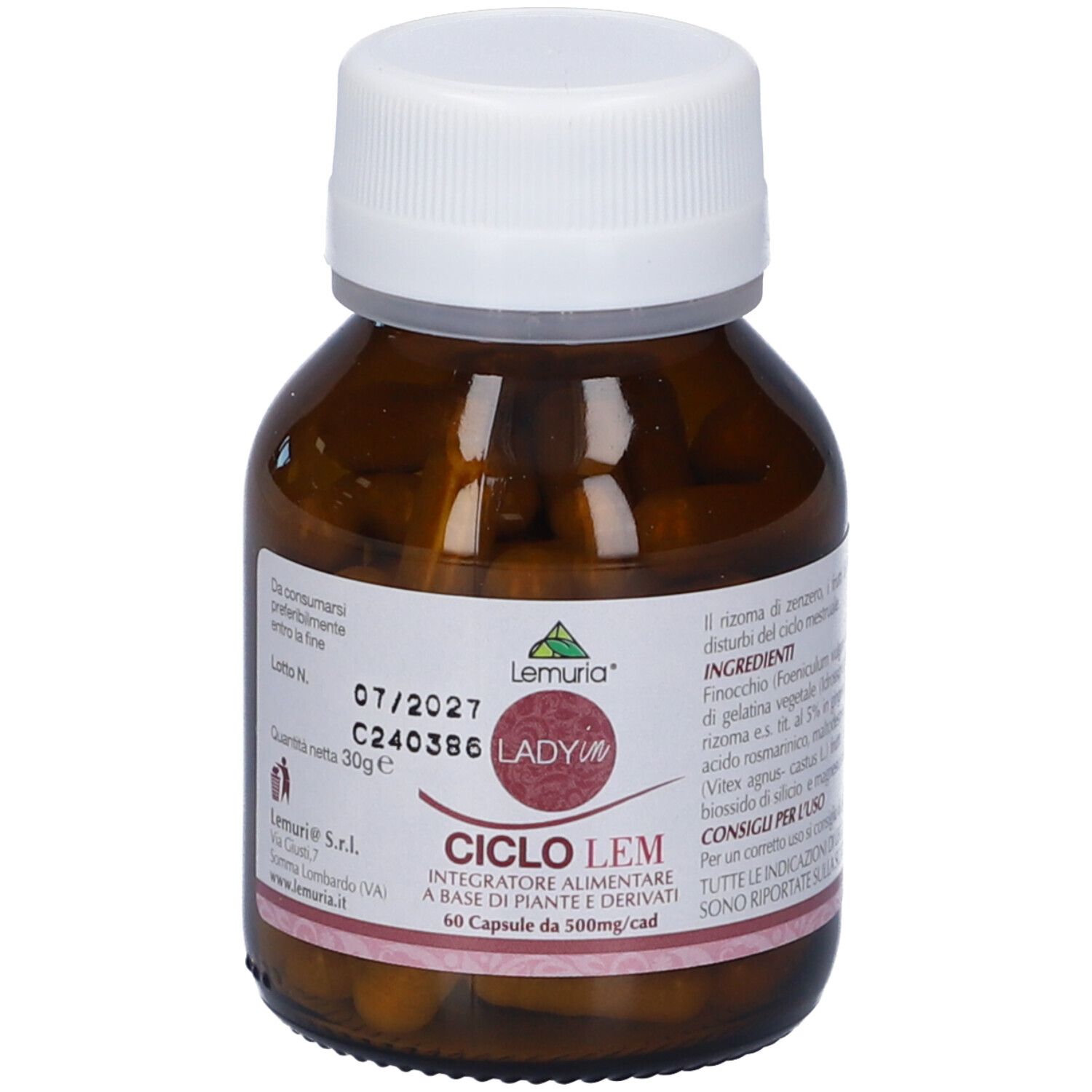 Lemuria Lady In Ciclolem Capsule 30 g — confronto prezzi