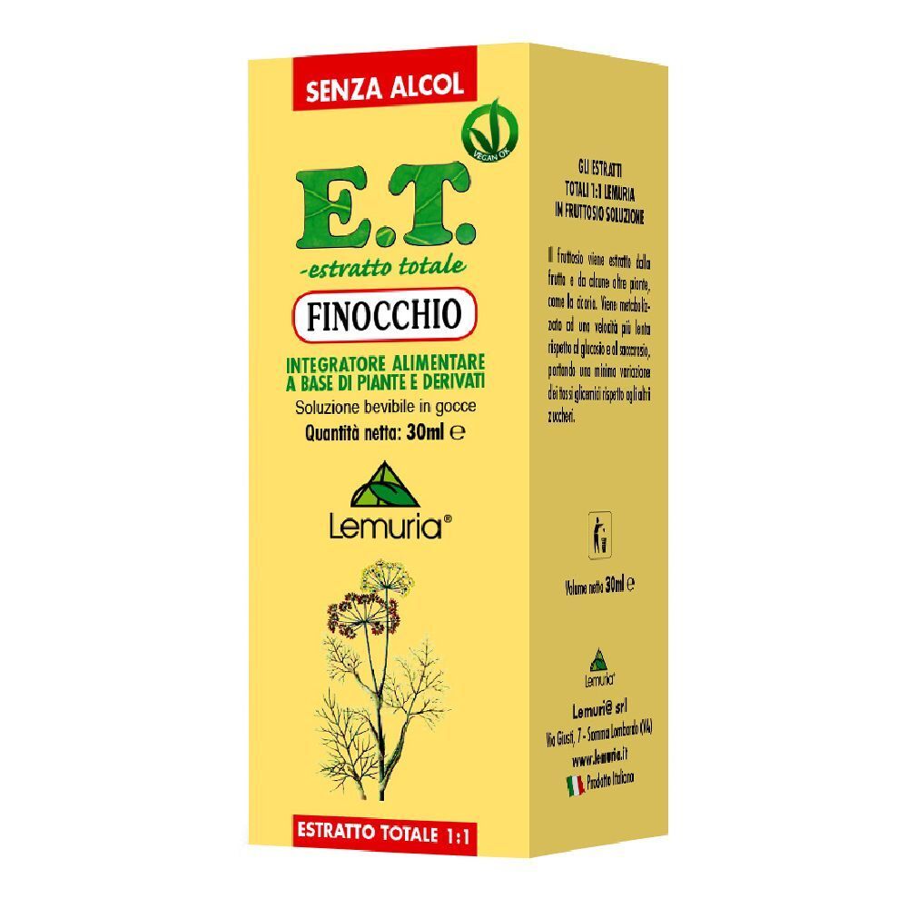 Lemuria E.T. Finocchio Gocce 30 ml Soluzione orale — confronto prezzi