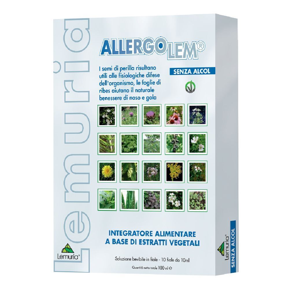 Allergolem Liquido 10 Flaconcini Ml 10x10 ml bevibili — confronto prezzi