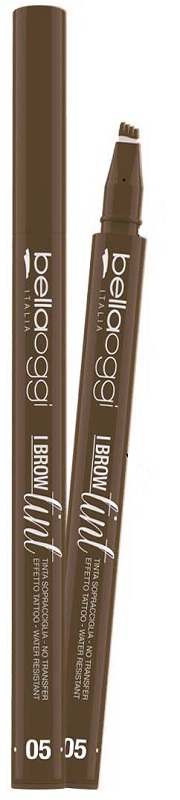 BELLAOGGI - I Brow Tint - Pennarello Sopracciglia N.05 Coffee Brown