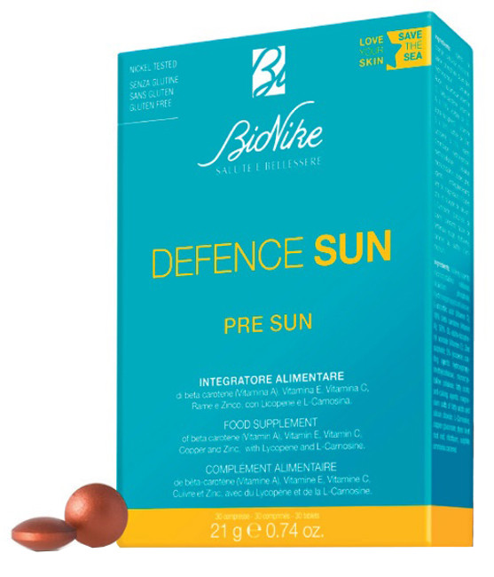 Bionike Defence Sun Pre | Integratore Solare | 30 Compresse