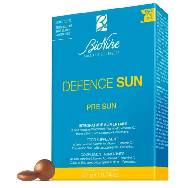 Bionike Defence Sun Integratore Beta-Carotene Antiossidante 30 Compresse