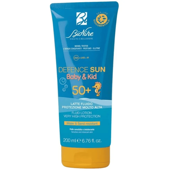 Bionike Defence Sun Baby&Kid Latte Fluido Solare Spf50+ 200ml — confronto prezzi