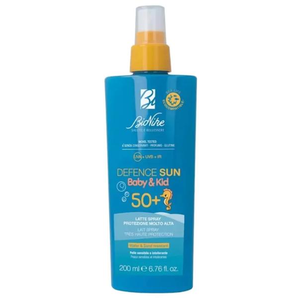 Bionike Defence Sun Baby&Kid Latte Spray Solare Spf50+ 200ml
