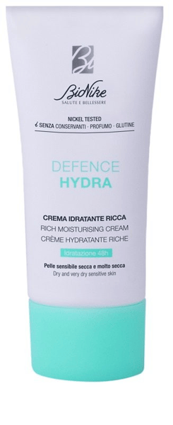 Bionike Defence Hydra Crema Idratante Viso Ricca per Pelle Secca e Sensibile 50 ml