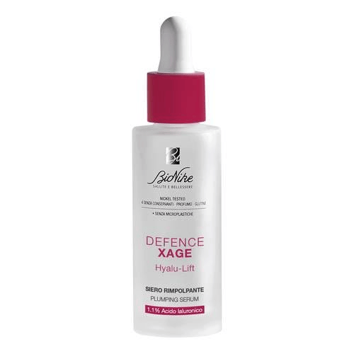 Bionike Defence Xage Siero Rimpolpante e Anti-Rughe Hyalu-Lift 30 ml