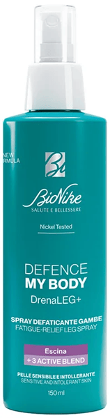 Bionike Defence My Body DrenaLeg+ Spray Defaticante 100 ml Sollievo Gambe Stanche e Pesanti — confronto prezzi