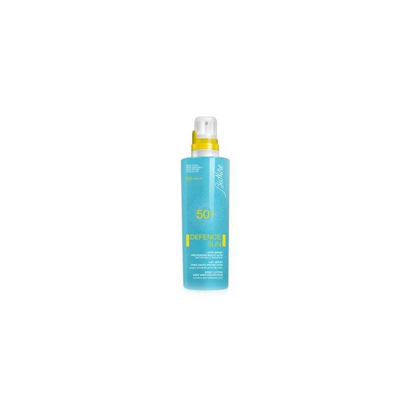 Defence sun bionike latte spray spf 50+ protezione molto alta 200 ml