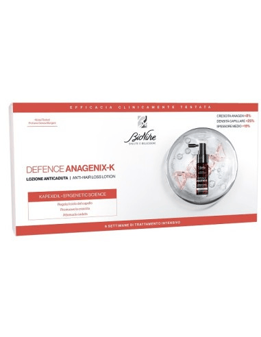 Bionike Defence Anagenix-K Trattamento Intensivo per Caduta dei Capelli 6 Fiale