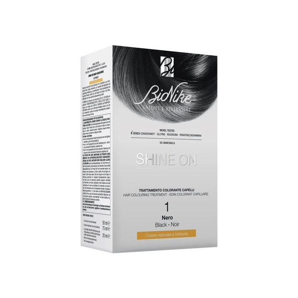 Bionike Shine On 1 Nero Trattamento Colorante Capelli