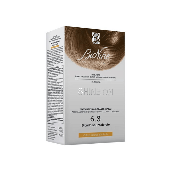 Bionike Shine On 6.3 Biondo Scuro Dorato Trattamento Colorante Capelli — confronto prezzi