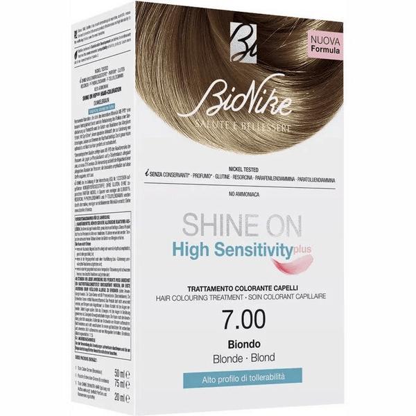Bionike Shine On High Sensitivity Plus Tintura Per Capelli Biondo 7.00 — confronto prezzi