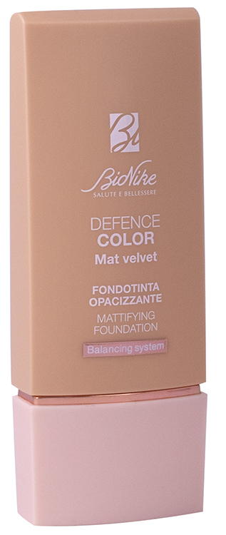 Bionike Defence Color Mat Velvet Fondotinta Opacizzante 02 Cream 30 ml Make up