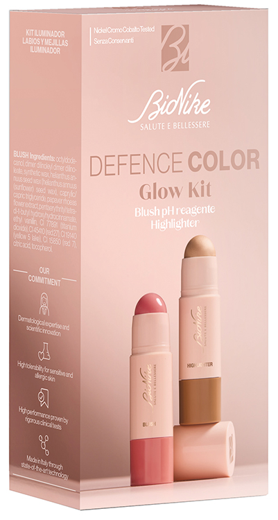 Bionike Defence Color Glow Kit Blush Lip&Cheek 5 ml + Illuminante Stick, 7 ml — confronto prezzi