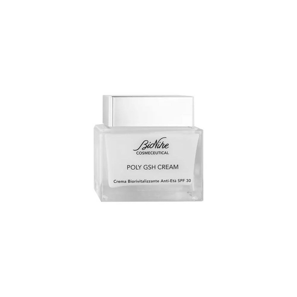Bionike Cosmeceutical Poly GSH Cream Biorivitalizzante SPF 30 Anti-Età 50 ml — confronto prezzi