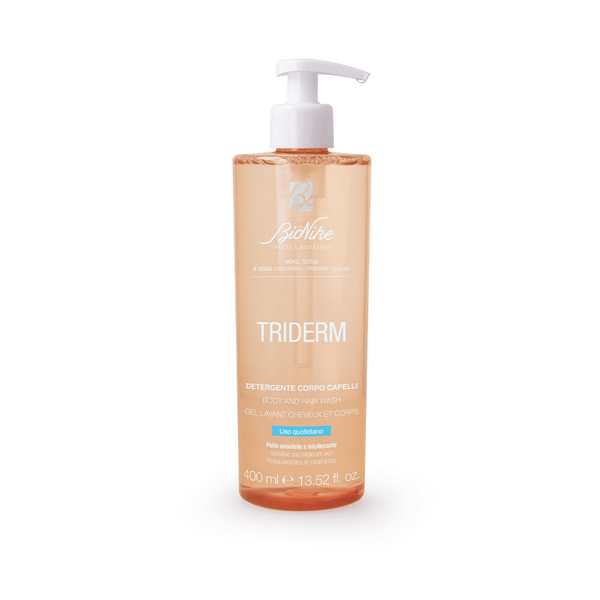 Bionike Triderm Detergente Quotidiano Corpo e Capelli per Pelle Sensibile e Intollerante 400 ml