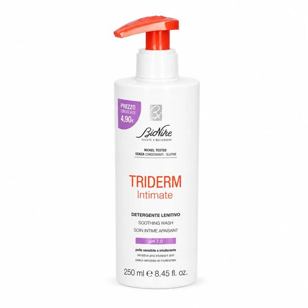 Bionike Triderm Intimate Detergente Intimo pH 7.0 Lenitivo PROMO 250 ml — confronto prezzi