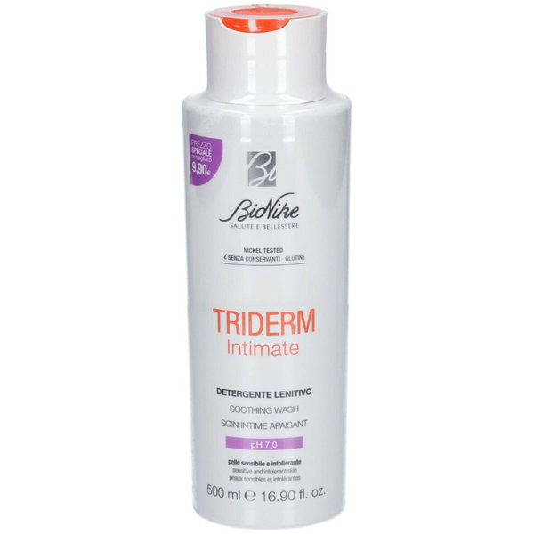 Bionike Triderm Intimate Detergente Intimo pH 7.0 Lenitivo PROMO 500 ml — confronto prezzi