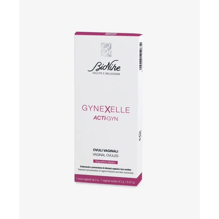 Bionike Gynexelle Acti-gyn Per Trattamento E Prevenzione Di Infezioni Vaginali E Recidive 7 Ovuli — confronto prezzi