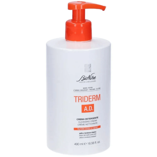 Bionike Triderm AD Crema Detergente Corpo e Capelli 490 ml