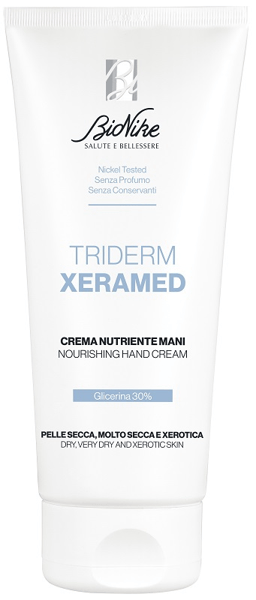 Bionike Triderm Xeramed 75 ml Crema Idratante e Nutriente per Mani Secche e Screpolate — confronto prezzi