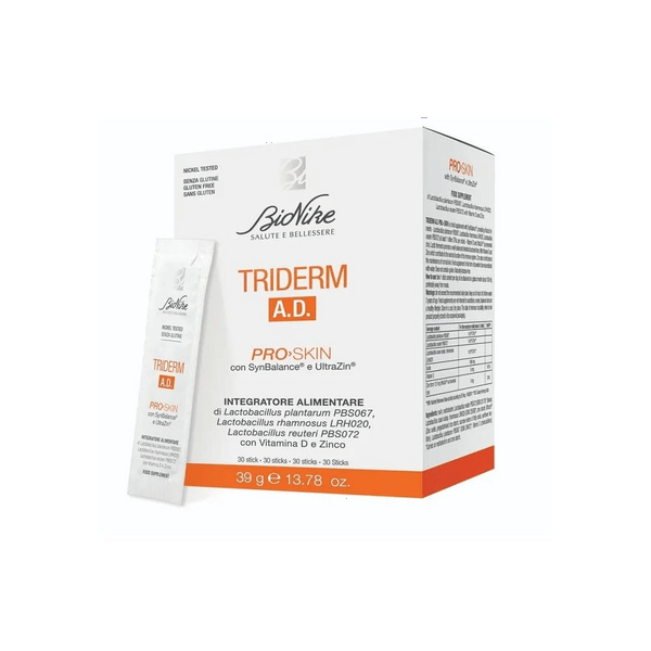 Bionike Triderm Pro Skin Integratore Pelle Atopica 30 stick