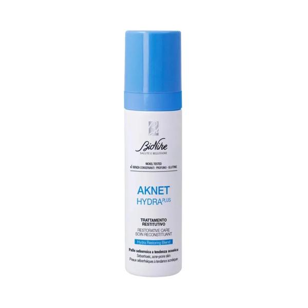 Bionike Aknet Hydra Plus Trattamento Restitutivo Viso 40 ml Per Pelle Seborroica e Acneica