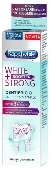 Rapid White Dentifricio White+Boost 75 ml Sbiancamento Rapido e Rinforzo Smalto — confronto prezzi