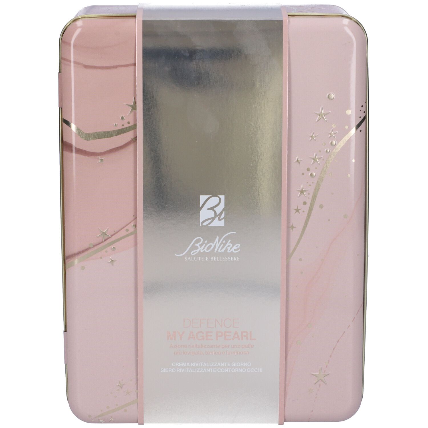 Defence my age pearl kit natale 2025 1 crema rivitalizzante giorno 50 ml + 1 siero rivitalizzante contorno occhi 15 ml