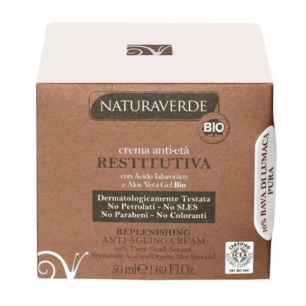 Crema Anti-età Restitutiva Con Bava Di Lumaca Pura 50ml