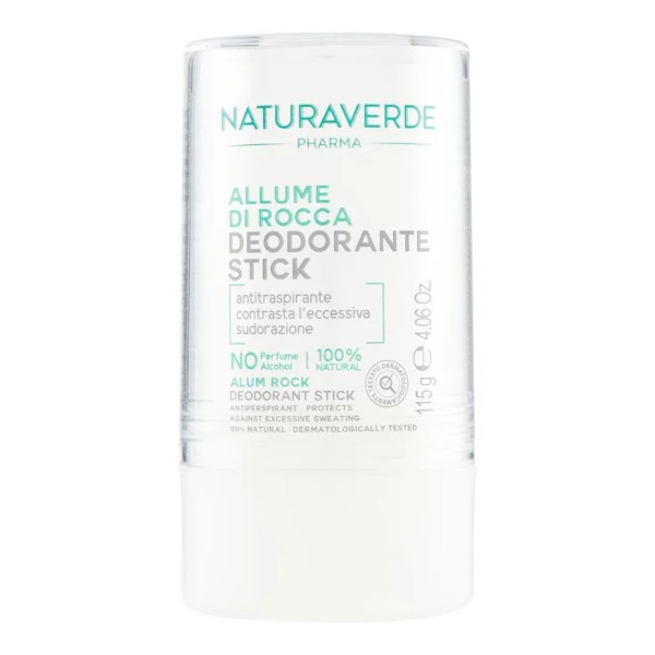 Natura verde pharma deo stick allume di rocca 115 g