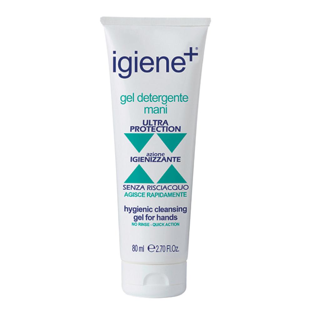 Igiene+ gel detergente mani senza risciacquo 80ml