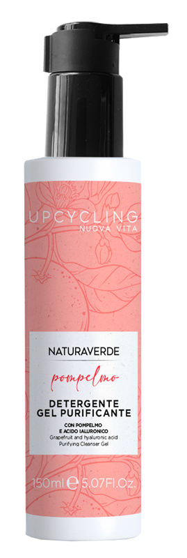 Natura verde upcycling pompelmo gel detergente viso 150 ml