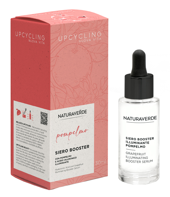 Natura verde upcycling pompelmo siero booster illuminante 30 ml