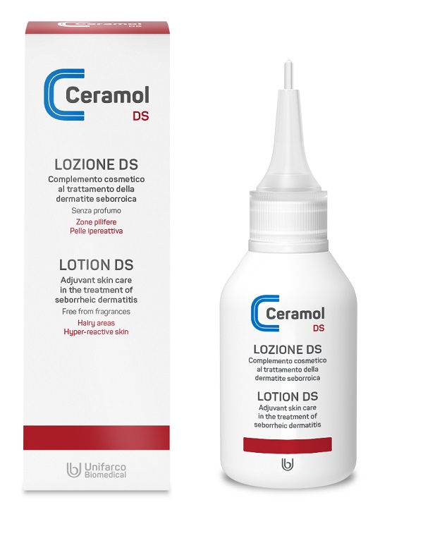 Ceramol DS Lozione Lenitiva - Per capelli e cuoio capelluto - 50 ml