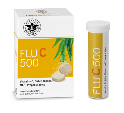 Flu C 500 Vitamina C 20 Compresse Effervescenti — confronto prezzi