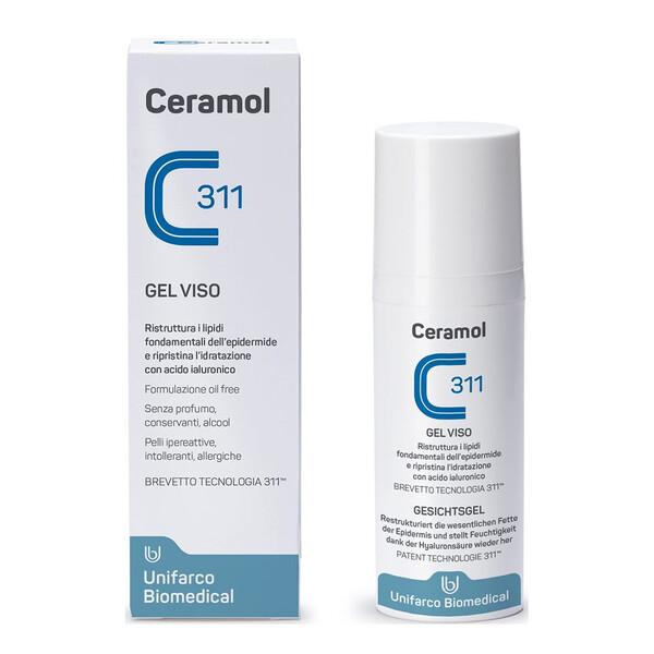 Ceramol 311 Gel Viso Ristrutturante Idratante 50 ml