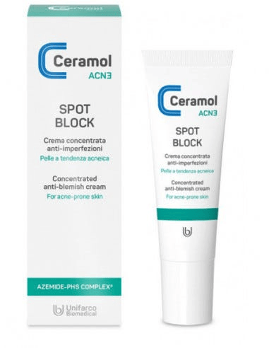 Ceramol Acn3 Spot Block Crema Concentrata Anti-imperfezioni 20 Ml